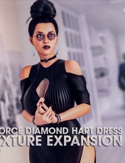dForce Diamond Hart Dress Texture Expansion