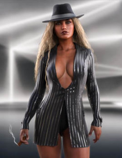 Midnight Crime dForce outfit for Genesis 8 & 8.1 Females