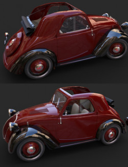 FIAT TOPOLINO for DAZ Studio