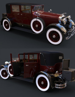 LINCOLN L TOWN CAR 1929 for DAZ Studio