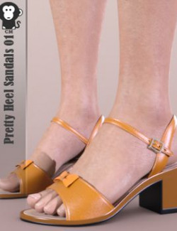 Pretty Heel Sandals 01
