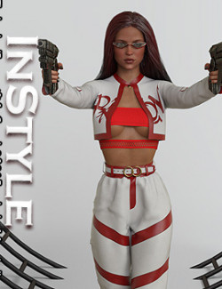 InStyle- The Leader dForce outfit for Genesis 8 & 8.1 Females