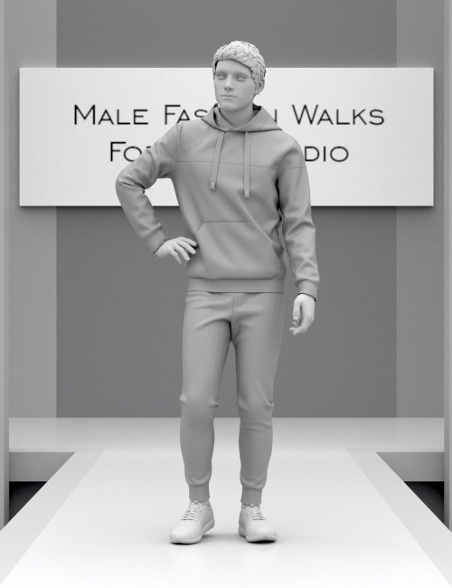 Daz Studio 3D Walk Normal - Animation Kit for Genesis 8 and 8.1 Females Model