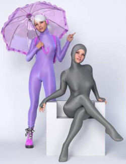 Lali's Spandex Two Suits dForce for Genesis 8 and 8.1 Females