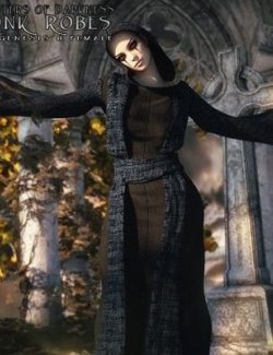 Cloisters of Darkness: Monk Robes For G8F