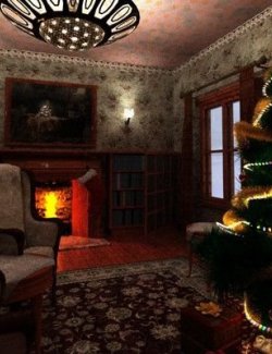 Holidays: Traditional Christmas Scene