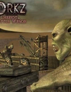 Orkz: Triceratox - Battle Wagon, Chariot and Bolt Thrower