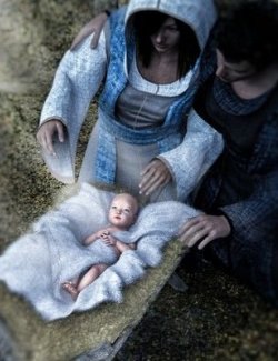 The Baby: Nativity Prop Set