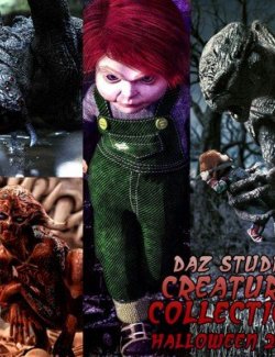 Halloween 2021 Daz Studio Creature Collection