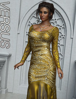 VERSUS - dForce Mermaid Gown for G8F & G8.1F