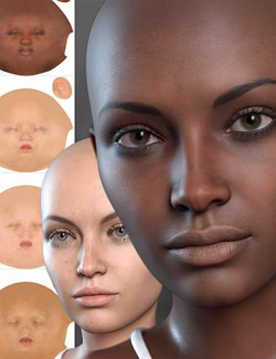 RY Perfectly Imperfect Faces Merchant Resource for Genesis 8.1 Female