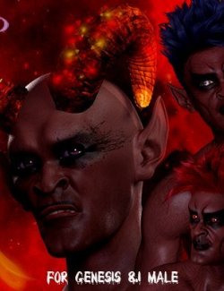 Dark Demon For Genesis 8.1 and 8 Male