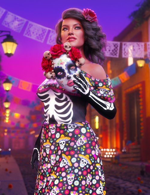 Rosa Maria 8.1 Day of the Dead Bundle