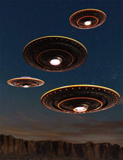 Extraterrestrial Flying Saucer