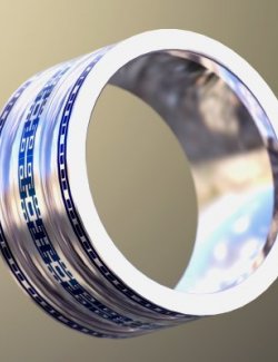 Ring Double Strips For Genesis 8 Female and Male
