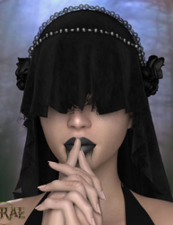 Prae-Gothic Veil For La Femme Poser