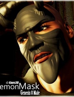 Daemon Mask For Genesis 8 Male