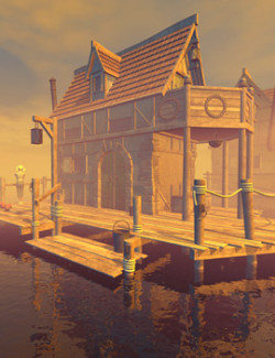 Smuggler Pier for Daz Studio