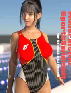 ModernisiticSportsSwimsuit for G8&8.1F