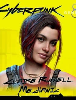 Cyberpunk 2077 Claire Russell Mechanic G8 Female