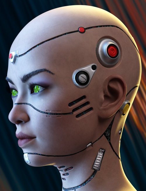 female cyborg