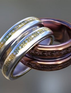 Dual Ring For Genesis 8 Female and Male