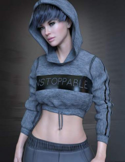 dForce X-Fashion Urban Outfit for Genesis 8 and 8.1 Females