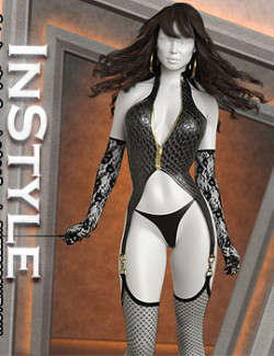 InStyle- Catsuit outfit for Genesis 8 & 8.1 Females