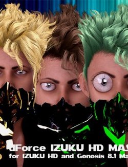 My Hero Academia Serie: dForce Izuku HD Mask For G8.1M