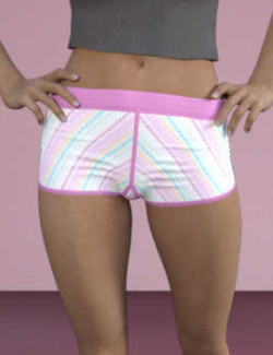 Easy Shorts VARIETY Styles 2021a for Easy Shorts for Genesis 8/8.1 Females