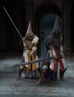 dForce Forlorn Swordsman Outfit Texture Pack