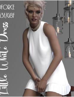 The Little White Dress for G3F and G8F