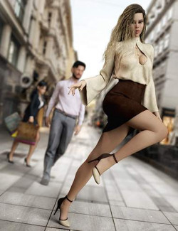 City Life Outfit for Genesis 8 and 8.1 Females