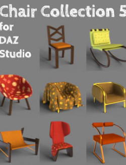 Chair Collection 5 for DAZ Studio