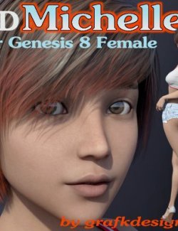 GD Michelle For Genesis 8 Female