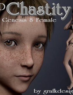 GD Chastity For Genesis 8 Female