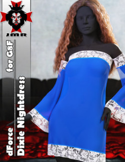 JMR dForce Dixie Nightdress for G8F