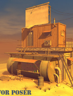 Wasteland Shop for Poser