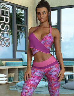 VERSUS - A-Sym Sporty Lingerie for Genesis 8 Females