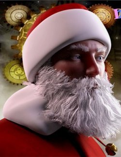 dForce Traditional Santa Claus Outfit For Genesis 8.1 Male