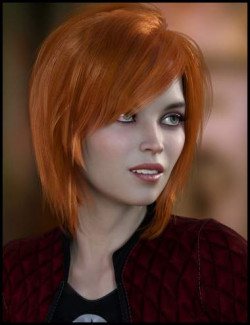 Morgan Hair for Genesis 8 Females