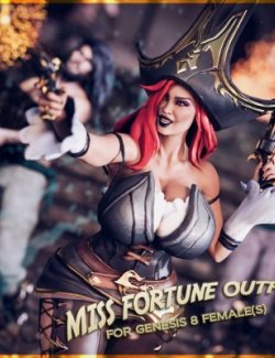 Miss Fortune Outfit For Genesis 8 Female