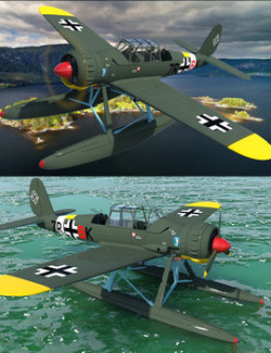 ARADO AR 196 for DAZ Studio