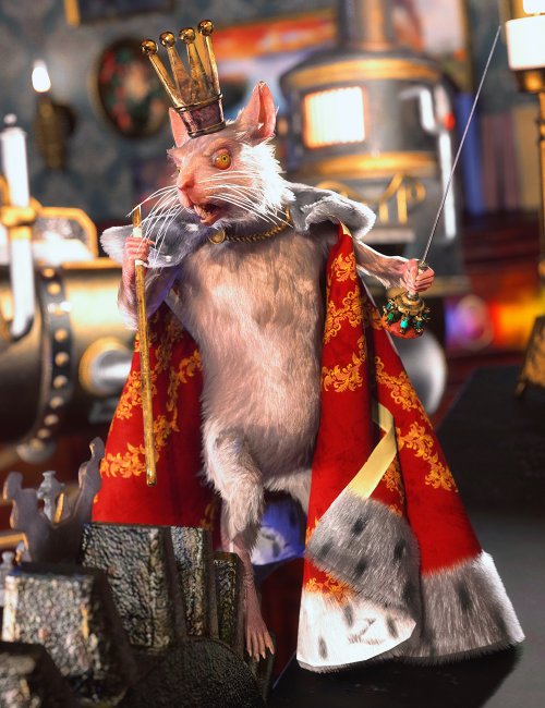 Seven Heads Rat King Mouse King From Nutcracker MADE to 