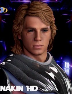 Star Wars Series: Anakin HD for Genesis 8.1 and 8 Male