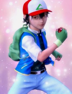 Ash Ketchum Outfit For G8M
