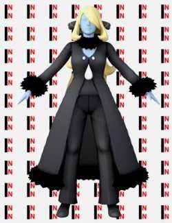 PKMN Cynthia Outfit For Genesis 8 Female