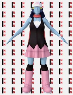 PKMN Dawn Outfit For Genesis 8 Female