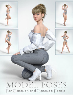 Model Poses For G3 and G8 Female