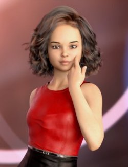 Claire Teen For Genesis 8 Female